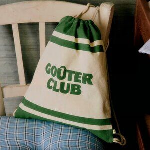 Sézane Petit Goûter Club Canvas Backpack